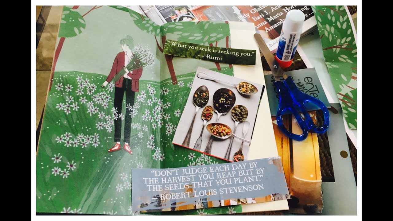 How I Use Vision Boards For Weekly Journaling