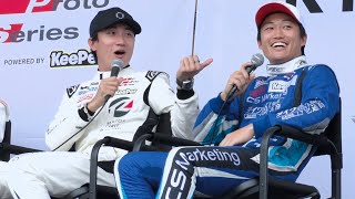 【下位陣編】何故か隣同士の国本雄資/牧野任祐/卜部/ 小高一斗/ 川合孝太 / 石川京侍 《ドライバーにならなかったらどんな職業についた❓》トークショー 】インタープロトシリーズ  202410.06