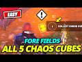 How To EASILY Find And Collect ALL CHAOS CUBES In Fore Fields Fortnite
