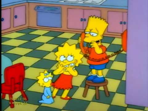 The Simpsons: Oliver Clothesoff Prank Call