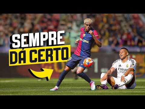 POR QUE NINGUÉM CONSEGUE PARAR o DRIBLE do LAMINE YAMAL