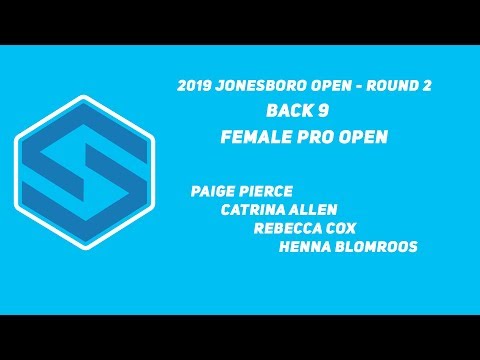 DGPT - Jonesboro Open 2019 - FPO Second Round - Back 9