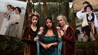 Going on a ✨Fantasy✨ Photography Retreat: sewing 3 simple costumes in 3 weeks