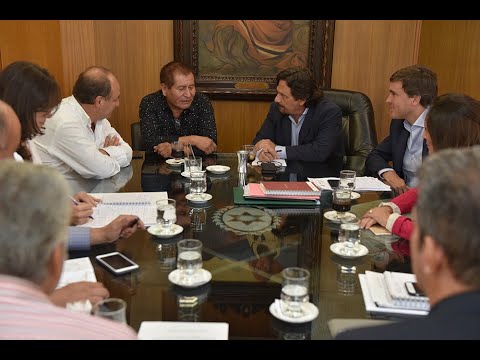 El gobernador Sáenz recibió al intendente de Santa Victoria Este y coordinó acciones