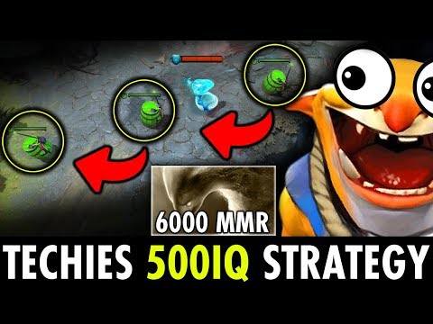 NEW 500IQ STRATEGY TECHIES Toying 6000MMR Morphling So Hard 7.26b Patch Dota 2 | Techies Official