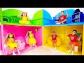 Diana And Roma Play In Four Colors Playhouse