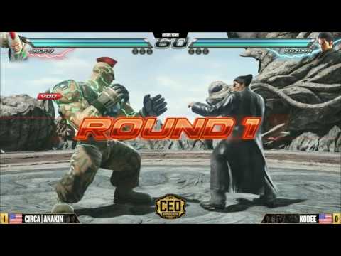 TEKKEN 7: CIRCA | ANAKIN VS. KODEE | Top 8 | CEO 2016