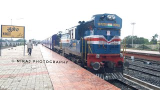 preview picture of video '09452 BHAGALPUR - GANDHIDHAM SPEICAL | DISPLAY BOARD N MORE | MUNGER | INDIAN RAILWAY |'