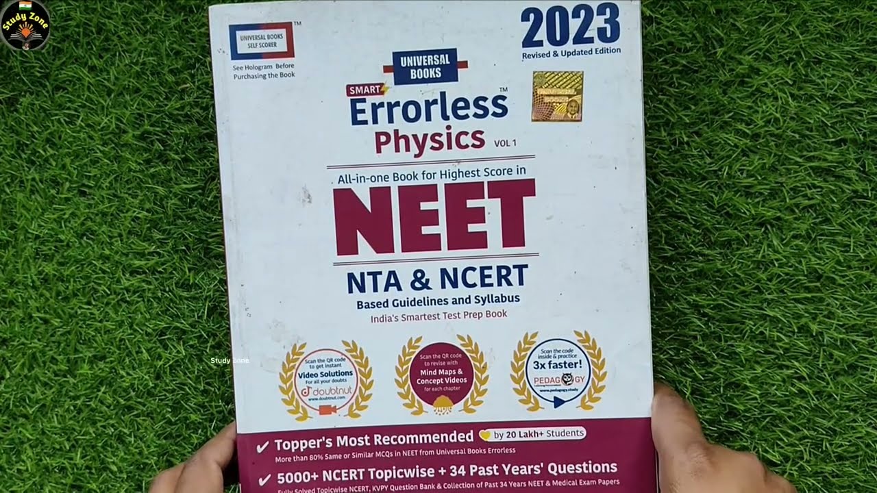 NEET 2026 Best Book 📚📖 Errorless Physics for NEET/JEE Exam 😲🔥