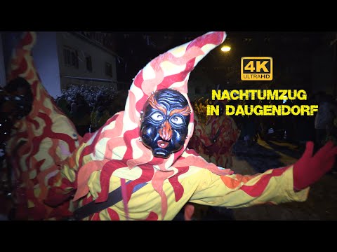 Carnival, night parade in Daugendorf Part 1
