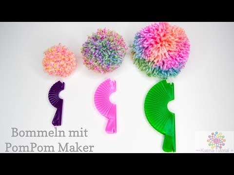 Super einfache Bommeln machen - PomPom Maker
