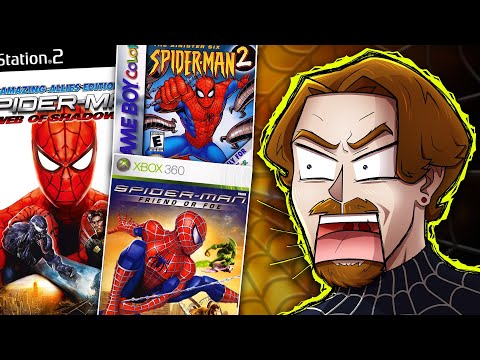 So I tried playing the WORST Spider-Man Games...