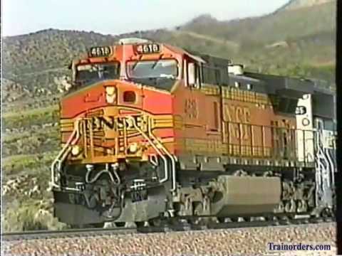 Classic Railroad Series 35 - BNSF trains on Cajon Pass May 2001