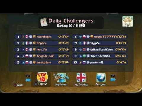 Rayman Legends PS4 daily challenge. February 14th 2020.
