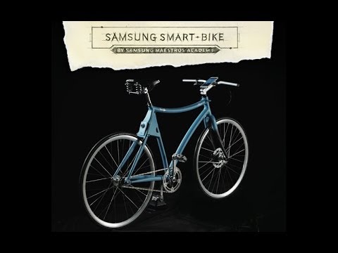 Samsung представила концепт «умного» велосипеда. Фото.
