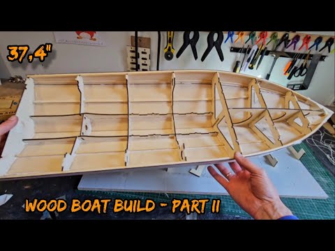 How to build an RC boat from wood: M950 Mono part 2