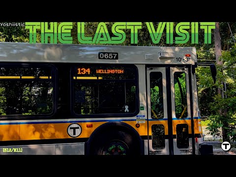 Yoshi’s Last Visit to N. Woburn | Yoshi's Ride Series {S12-E11} - Riding the 134 🚌 - {MBTA}
