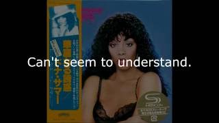 Donna Summer - There Will Always Be A You LYRICS SHM "Bad Girls" 1979