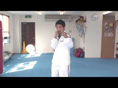 総合格闘技の基本1　構えとワンツー