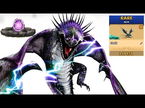 SKRILL Max Level 150 Titan Mode - Dragons:Rise of Berk