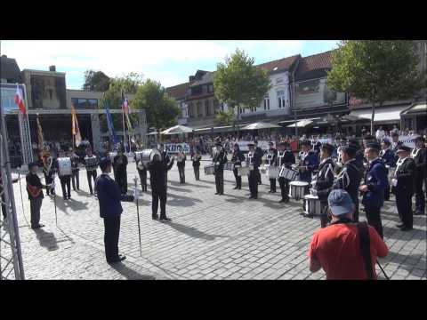 "Treinritme" / Massed Drumband "Ritmisch Izegem" / Herfstmuziekfestival 2015