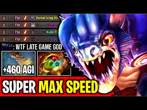 SUPER MAX SPEED..!! +460 Agility Apex Slark Crazy Late Game Delete Spectre 7.27 | Dota 2
