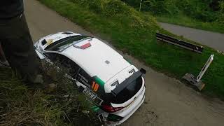Rallye Mittelrhein 2025 - Shakedown small Crash, Action, Mistakes