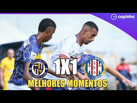 São Carlos FL SP 1 X 1 Grêmio São Carlense SP Copa São Paulo 2023