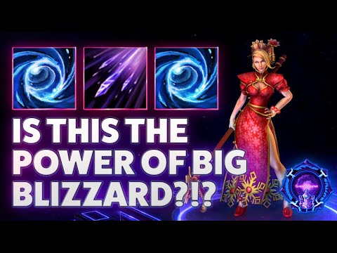 Jaina RoF - IS THIS THE POWER OF BIG BLIZZARD?!? - Grandmaster Storm League 2022