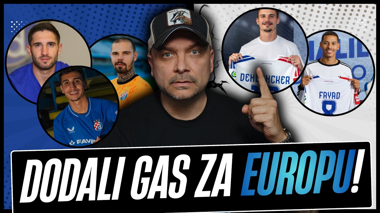 TKO SE BOLJE POJAČAO? DINAMO OBJAVIO POPIS ZA EUROPU!