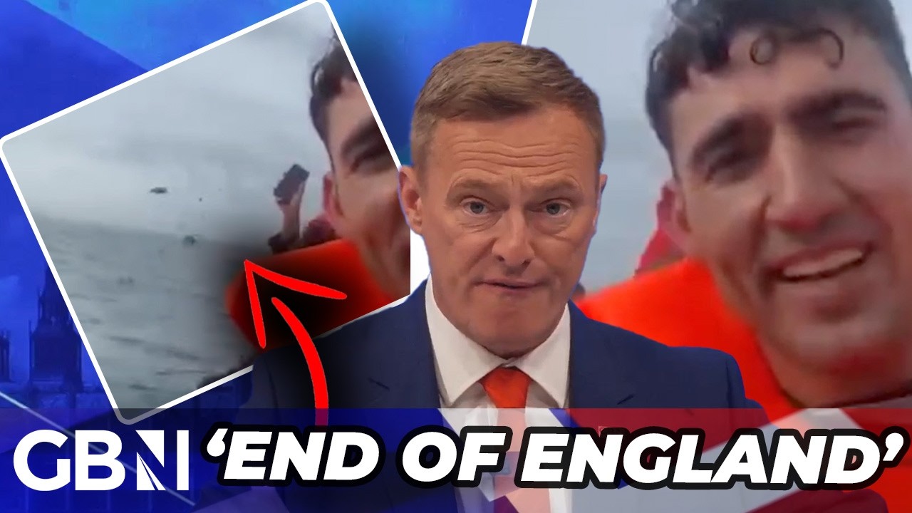 Video: GB News segment questions UK asylum repayment policy amid Channel footage