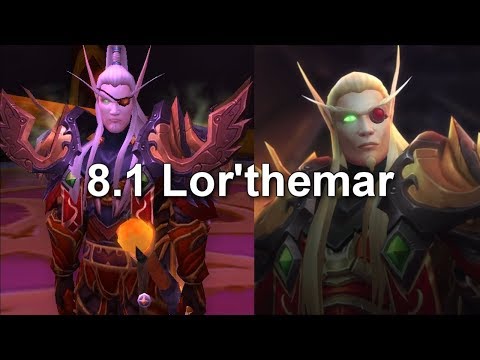Frases de Lor'themar Theron en Battle for Azeroth 8.1 - Castellano
