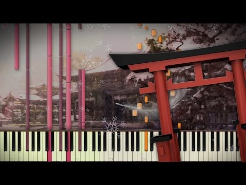 Synthesia: Touhou 15 - Frozen Capital of Eternity | Piano Tutorial | Transcribed by EpreTroll
