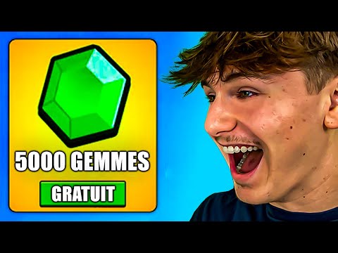 OBTENIR 5000 GEMMES GRATUITEMENT (gros bug) | stumble guys fr