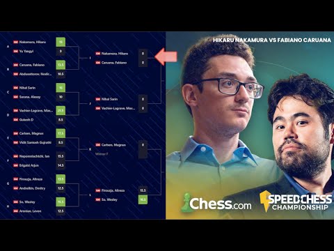 Speed Chess Champs Hikaru vs Fabi Part 1