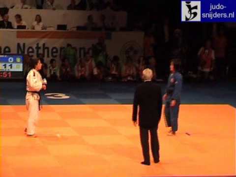 Judo 2009 Rotterdam: Hwang (PRK) - Cachola (POR) [-63kg].