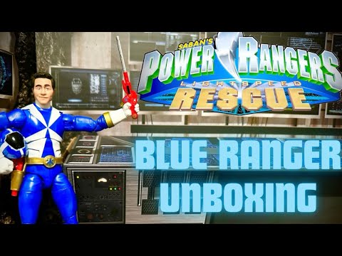 Power Ranger Lightspeed Rescue Blue Ranger Review