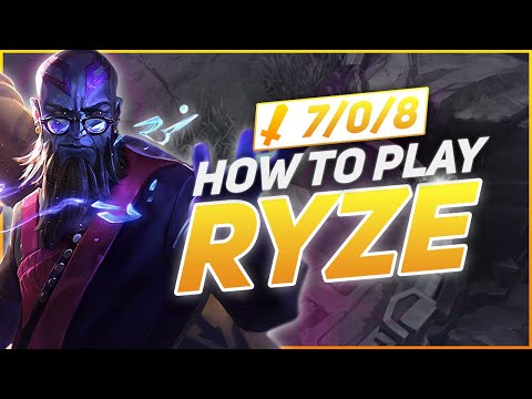 HOW TO PLAY RYZE AND CARRY SEASON 11 | BEST Ryze Build & Runes | League of Legends