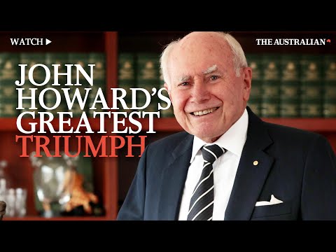John Howard reveals his biggest triumph that 'people still talk about'