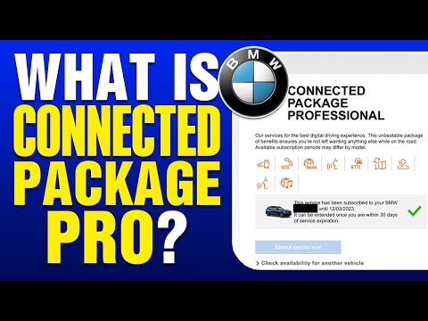 What Is BMW Connected Package Pro? - EXPLAINED