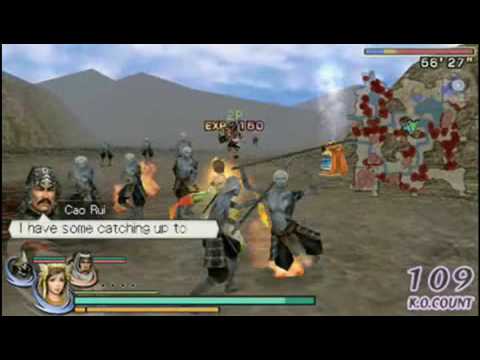 WARRIORS OROCHI 2 PSP EXCLUSIVE GAMEPLAY