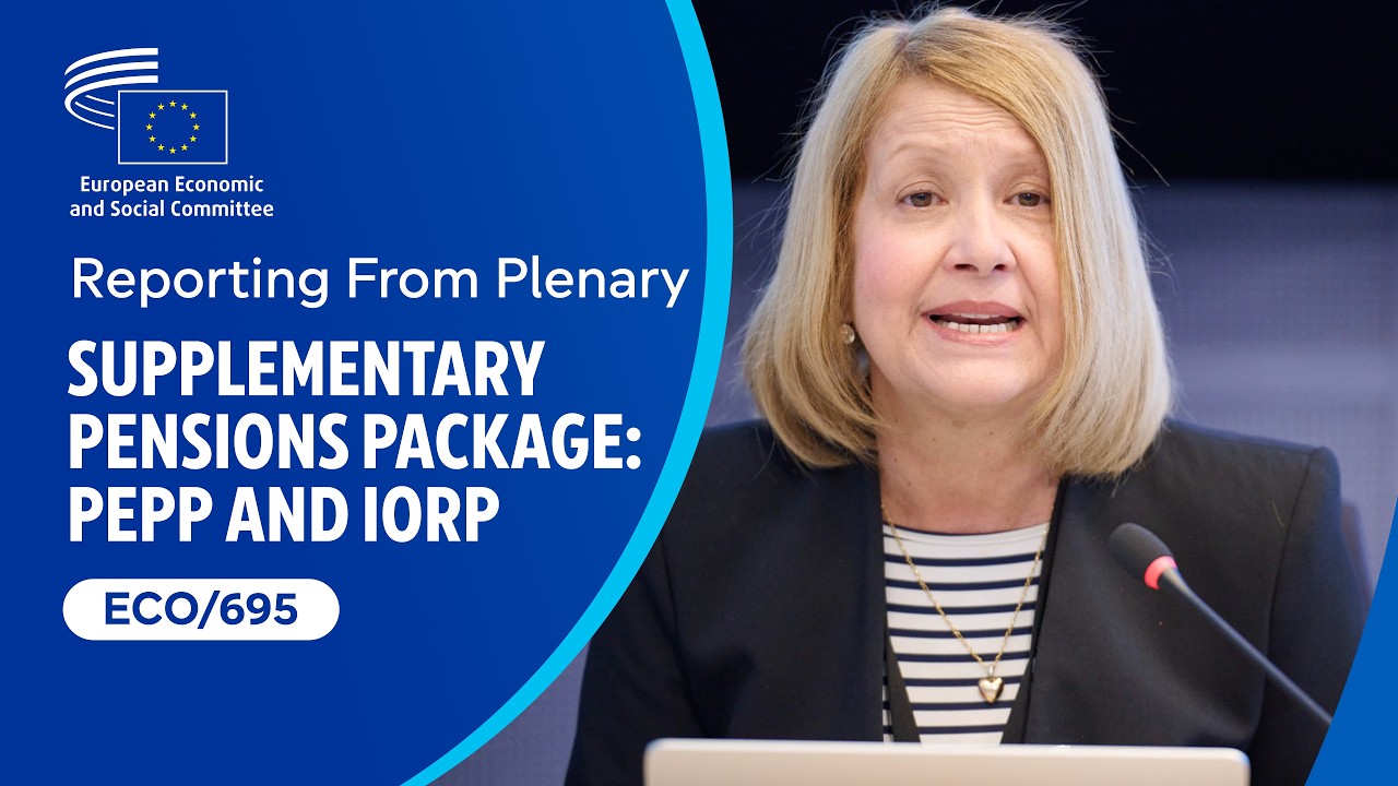 Supplementary Pensions: PEPP and IORP | RFP (ECO/695) María del Carmen BARRERA CHAMORRO