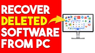 How To Recover Deleted Software From PC (How To Restore Deleted Software From PC)