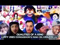 Luffy uses Conqueror's Haki on Amazon Lily ! Reaction Mashup