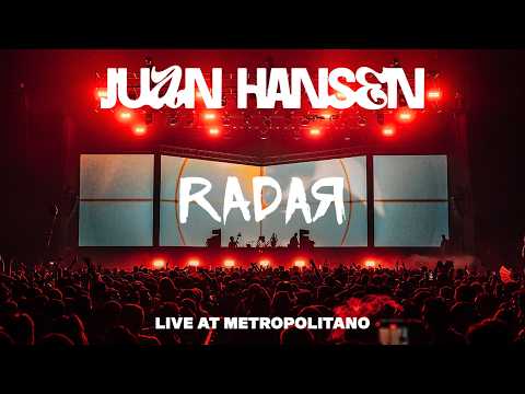 Juan Hansen - presents RADAR Live at Metropolitano, Rosario