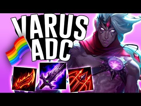 VARUS DOES AMAZING DAMAGE SO EARLY!! - League of Pride - Varus ADC - League of Legends