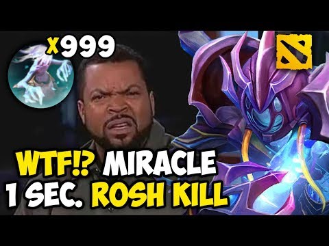 Roshan 1 sec. instant kill | Miracle Arc Warden | Epicenter Grand Final