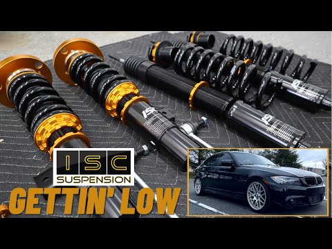 Upgrade to the ISC N1 Coilover Kit. 32 way dampening! Lets get low! - BMW 335