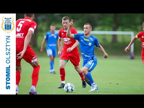 Skrót sparingu Stomil Olsztyn - Sokół Ostróda 1:1