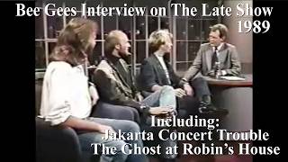 Bee Gees Interview with Letterman on The Late Show 1989